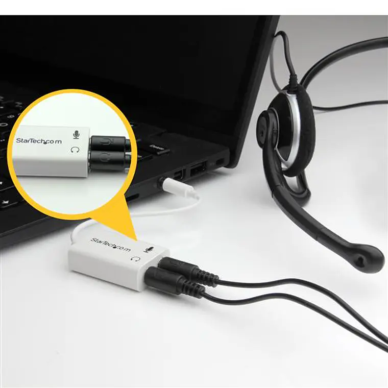 Adaptador Mini Jack 4pin a 2x H 3 pin 5