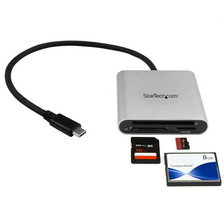 Lector USB-C de Tarjetas SD CF MicroSD 4