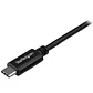 Cable USB-C a USB-C 2.0 Startech, Largo 0.5m, Negro - Miniatura 2