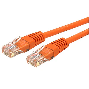 Cable de Red 7 6m Cat6 RJ45 ETL Naranja