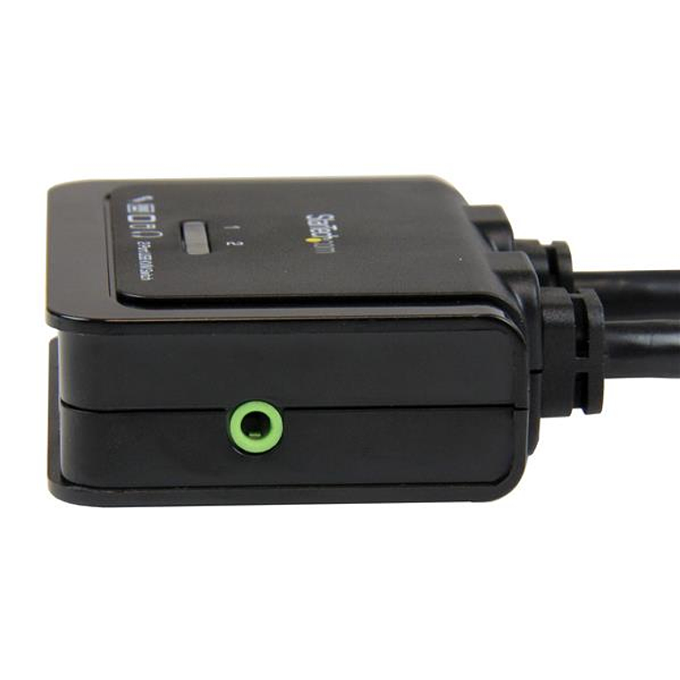 Switch 2 puertos - conmutador KVM HDMI USB 4