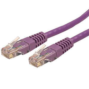 Cable de Red 1 8m Cat6 RJ45 ETL Morado