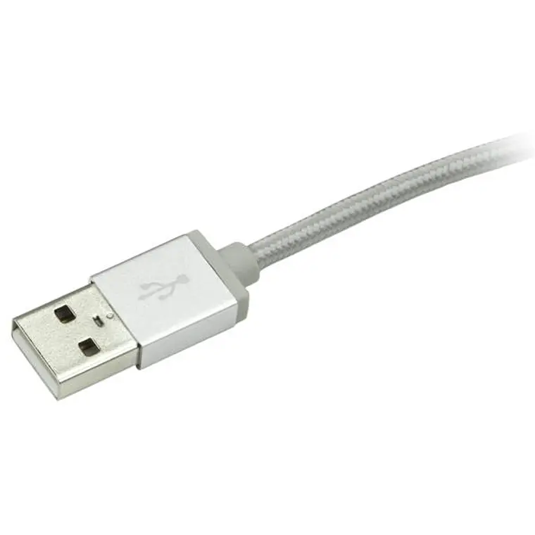 Cable de 1m USB a Lightning USB-C y Micro USB - Cable Cargador para Teléfono Móvil iPhone 4
