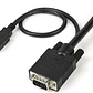 Cable Switch Conmutador KVM 2x VGA USB - Miniatura 4