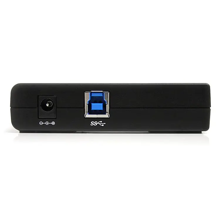 Adaptador Concentrador Hub USB 3.0 Super Speed 4 Puertos Salidas PC Mac - Negro 2