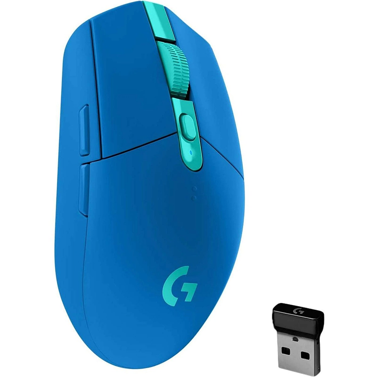 Mouse Gamer Logitech G305, Inalámbrico, 6 Botones, 12000DPI, Azul 2