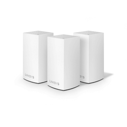 Sistema Wifi en Malla Linksys Velop de doble banda con 3 nodos