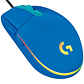 Mouse Gamer G203 Lightsync, 6 Botones, 8000DPI, Celeste - Miniatura 1