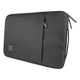Klip Xtreme - Notebook sleeve - 15.6" - Polyester - Gray - with Pocket
