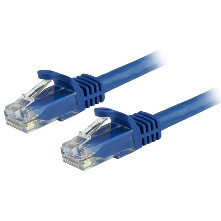 Cable de Red 15cm Azul Cat6 sin Enganche 1
