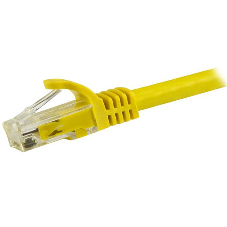 Cable de Red 30cm Amarillo Cat6 RJ45 2