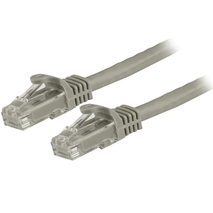Cable de Red 15cm Gris Cat6 sin Enganche
