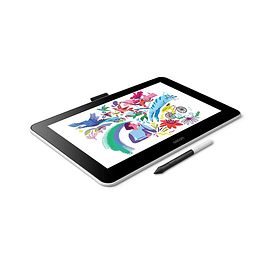 Wacom - Tableta Gráfica Wacom One Pen Display de 13.3", HDMI, USB.