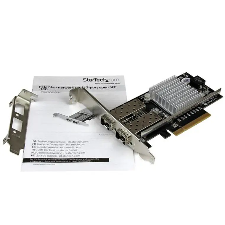 Tarjeta PCI Express 10GB Fibra 2x SFP+ 4
