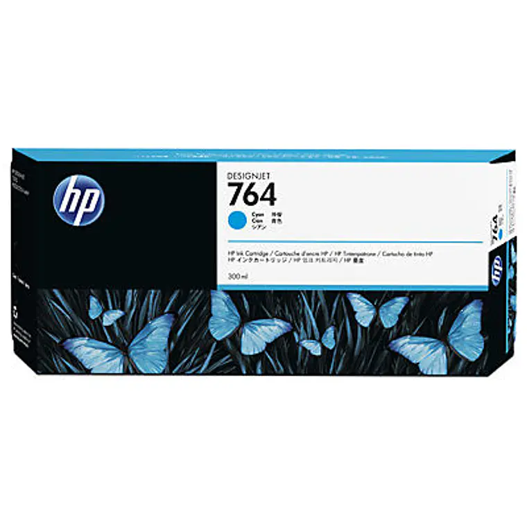 Cartucho de tinta HP 764 color Cian 300ml C1Q13A 1