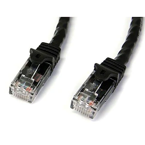 Cable de Red 7 6m Cat6 RJ45 ETL Negro