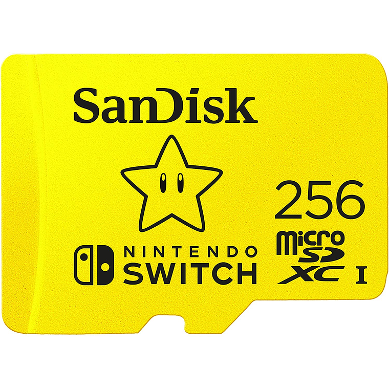 Tarjeta de memoria 256GB SanDisk Nintendo Switch  1