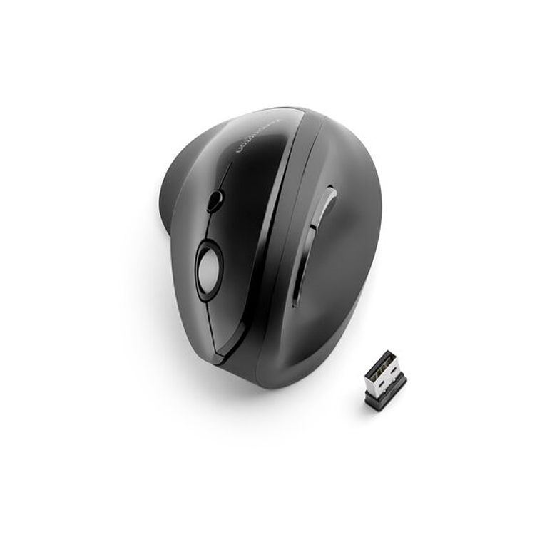 Mouse Vertical Pro Fit Kensington, Wireless, Negro 3