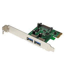 Tarjeta PCI Express 2x USB 3.0 UASP