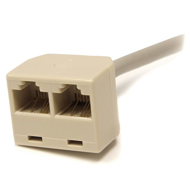 Cable Splitter RJ45 2 a 1 para Cable de Red 2