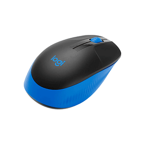 Logitech - Mouse - Inalámbrico - Azul - M190
