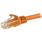 Cable 3m Ethernet Cat6 Snagless Naranja - Miniatura 2