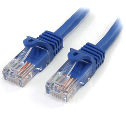 Cable 3m Azul Cat5e RJ45