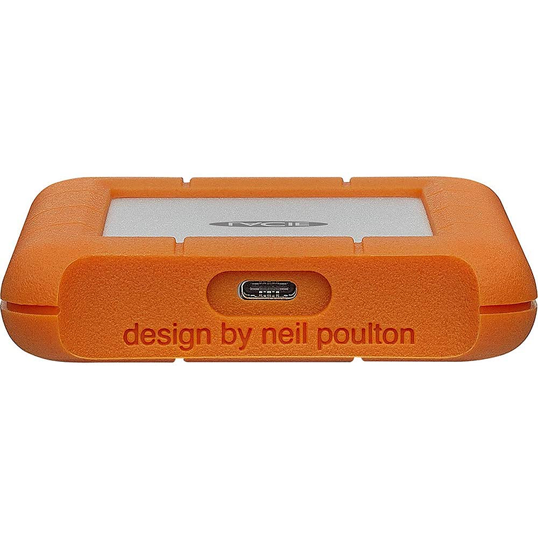 Disco duro 4TB externo | LaCie Rugged USB-C  5