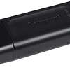 Kingston - USB flash drive - 64 GB - USB-C 3.2 Gen 1 - Exodia Black  Teal