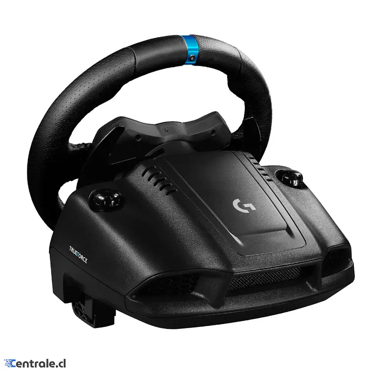 Volante Logitech G923 TRUEFORCE para PS4, Diseño Premium, Doble Embrague, Pedales incluidos 4