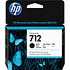 Cartucho de tinta  HP 712 Color Negro 80ml 3ED71A