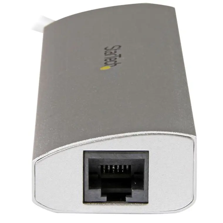 Hub Concentrador de 3 Puertos USB 3.0 con Adaptador de Red Ethernet Gigabit 3