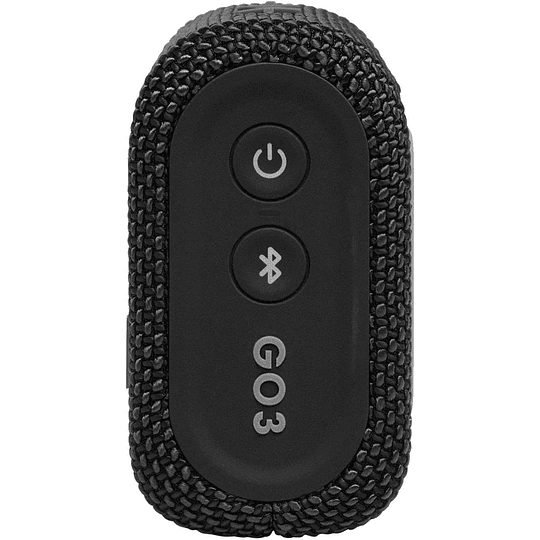 Altavoz portátil con Bluetooth, batería integrada, resistente al agua y al polvo - Negro