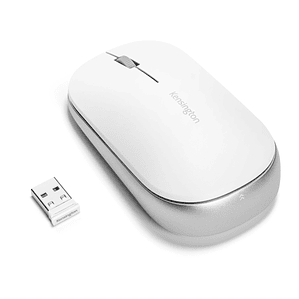 Mouse Óptico Kensington SureTrack, 4 Botones, Inalámbrico, Blanco
