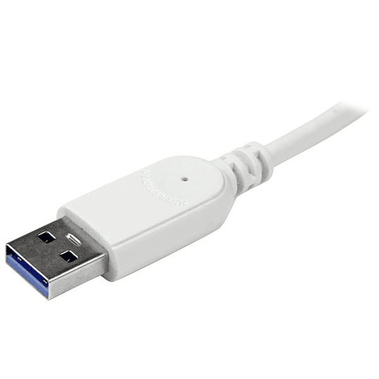 Hub Concentrador de 3 Puertos USB 3.0 con Adaptador de Red Ethernet Gigabit