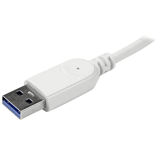 Concentrador Portátil USB 3.0 de 4 Puertos - Hub con Cable Incorporado