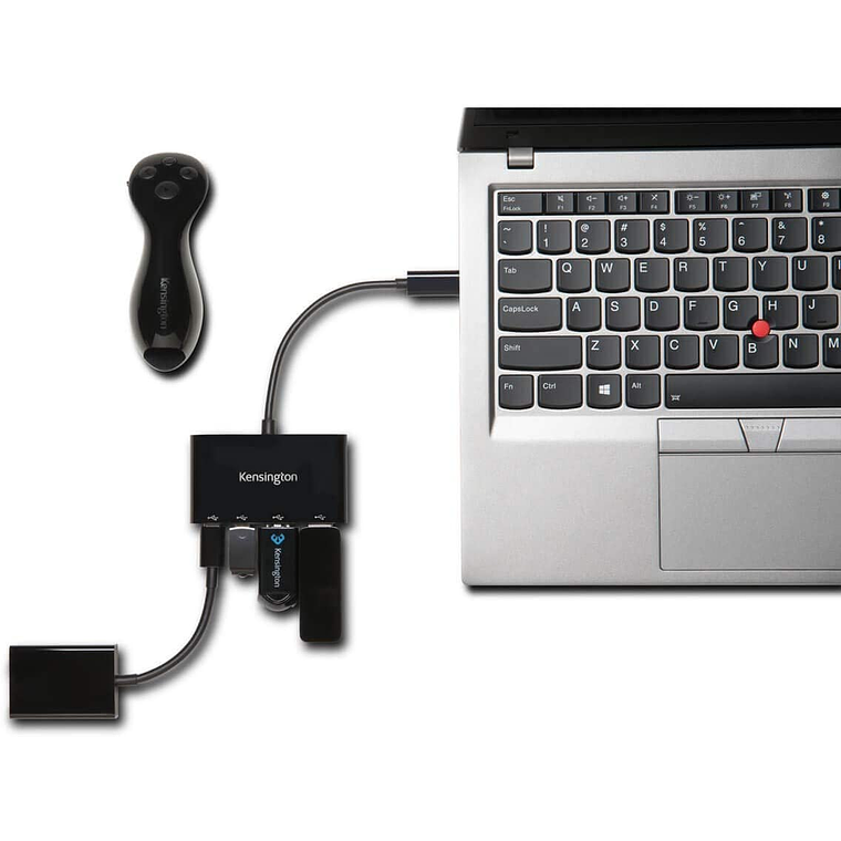 Hub USB-C de 4 puertos CH1000 Kensington  5