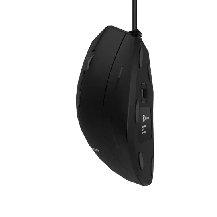 Klip Xtreme - Mouse - USB - Cableado - Negro - Ultra ergonómico 3
