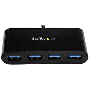 Hub Concentrador USB 3.0 de 4 Puertos Hub USB-C a 4x USB A Alimentado por el Bus - Conversor de USB C a USB Convencional
