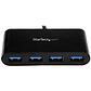 Hub Concentrador USB 3.0 de 4 Puertos Hub USB-C a 4x USB A Alimentado por el Bus - Conversor de USB C a USB Convencional - Miniatura 1