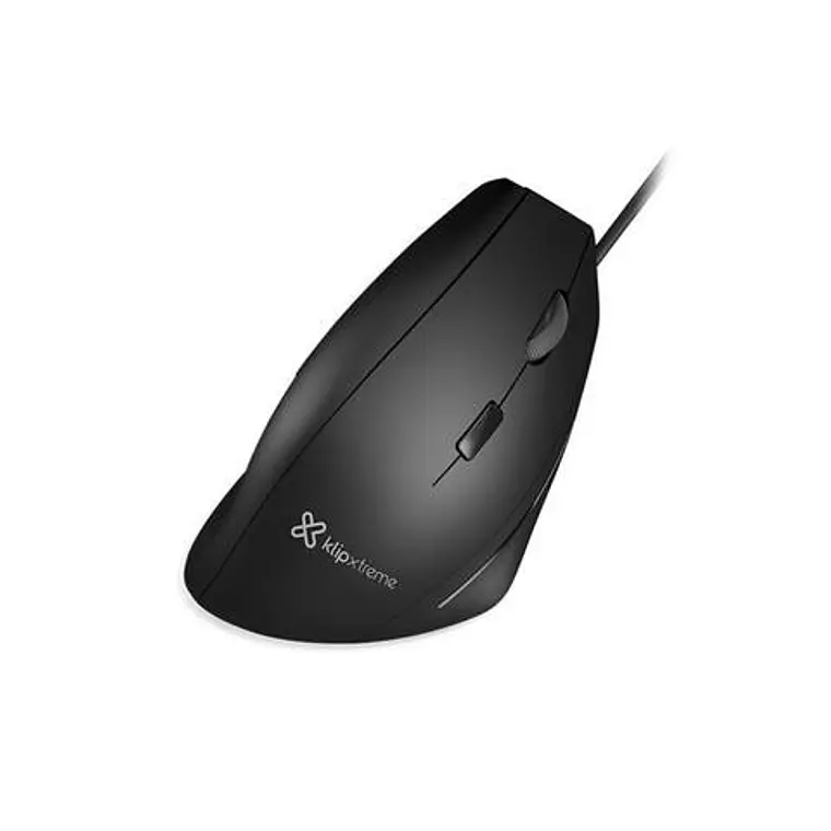 Klip Xtreme - Mouse - USB - Cableado - Negro - Ultra ergonómico 4