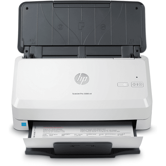 Escáner HP Scanjet Pro 3000 s4, 600 x 600DPI, Color, Escaneado Dúplex, USB, Negro/Blanco