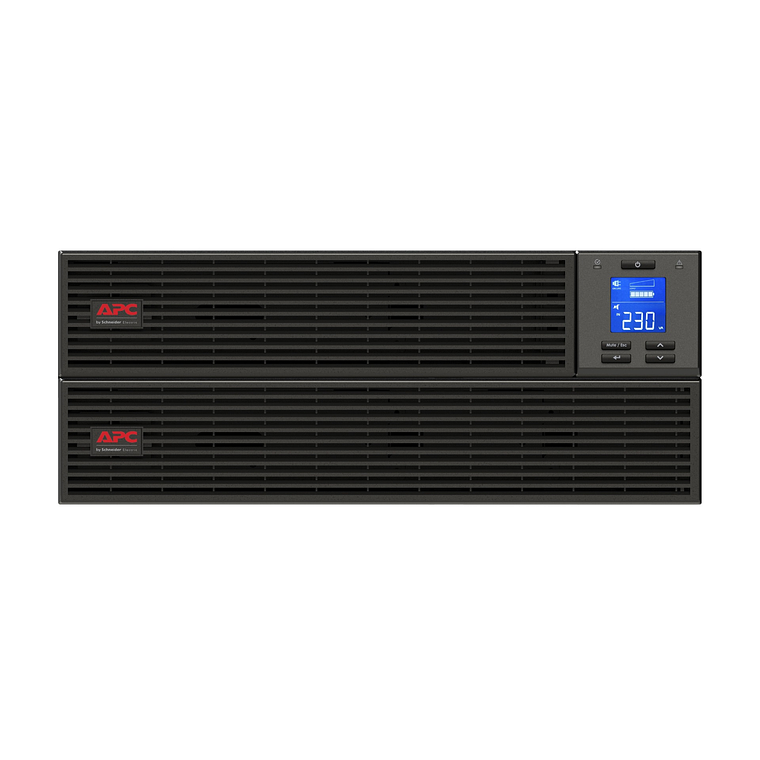 UPS 10000VA APC Easy On-Line SRV RM, 230V, Con Railkit, Paquete de baterías externas 4