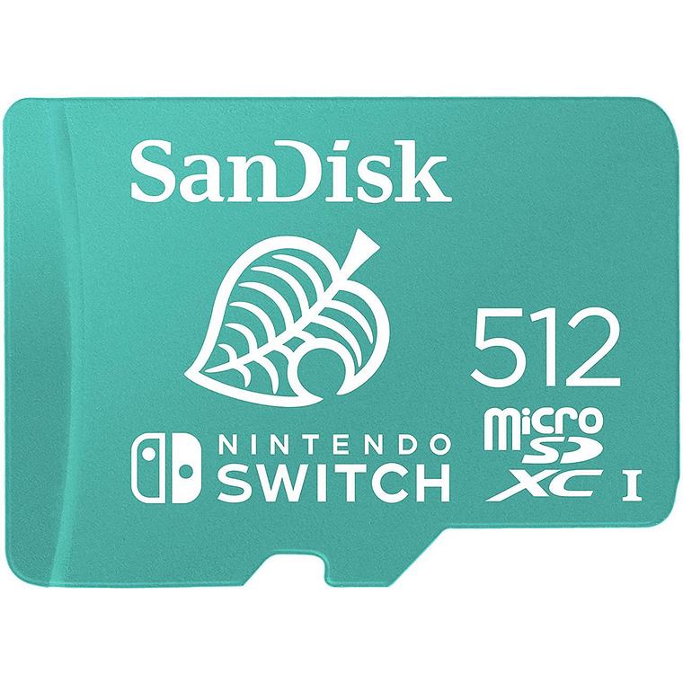 Tarjeta de Memoria Flash SanDisk - 512GB MicroSDXC UHS-I, para Nintendo Switch 1