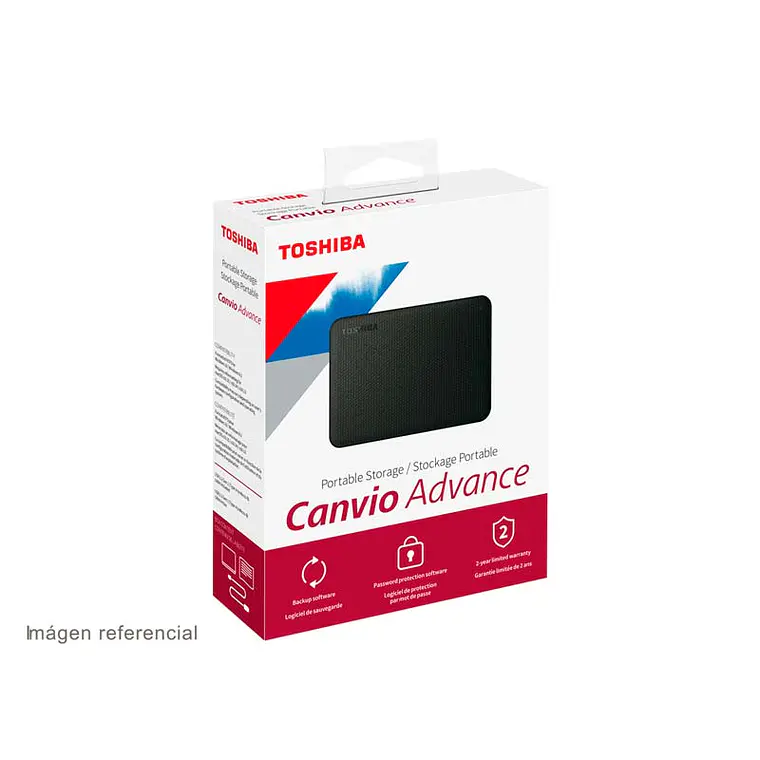 Disco duro 1TB Externo | Toshiba Canvio Advance Negro 4