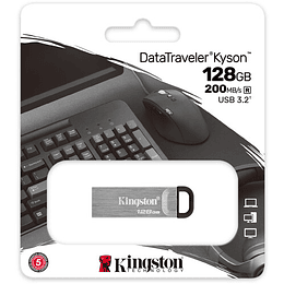 Kingston - USB flash drive - 128 GB - USB-C 3.2 Gen 1 - Kyson