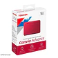 Disco duro 1TB externo | Toshiba Canvio Advance HDTCA10XR3AA Rojo - Miniatura 2