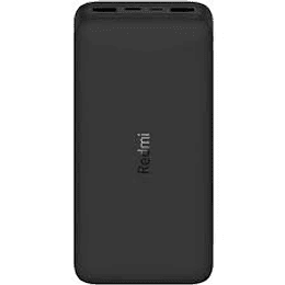 Xiaomi - Batería Portátil recargable Xiaomi 26923 Powerbank de 10000 mAh. Color Negro.