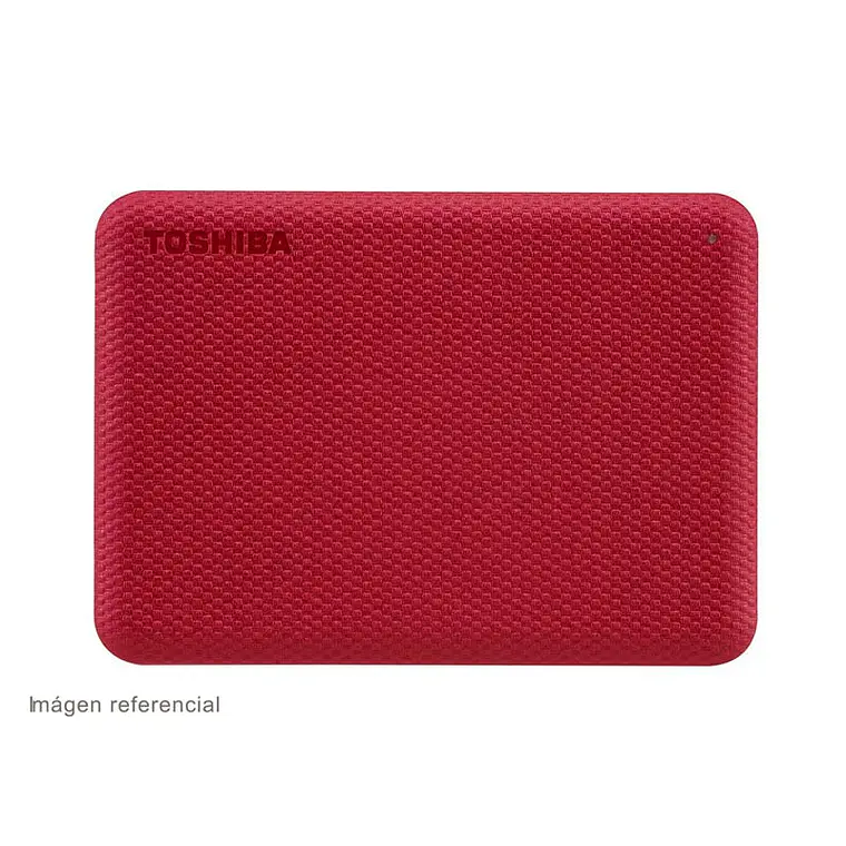 Disco duro 1TB externo | Toshiba Canvio Advance HDTCA10XR3AA Rojo 3