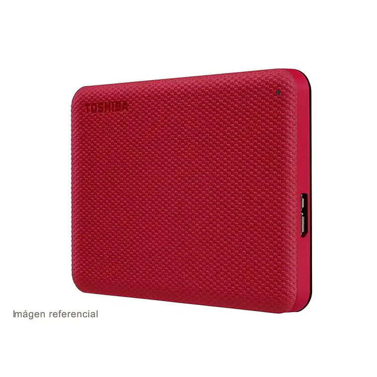 Disco duro 1TB externo | Toshiba Canvio Advance HDTCA10XR3AA Rojo 4